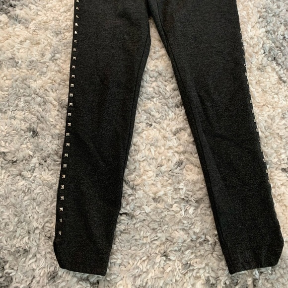 Cache Dark Gray Toreador Leggings Size Medium - Picture 11 of 11